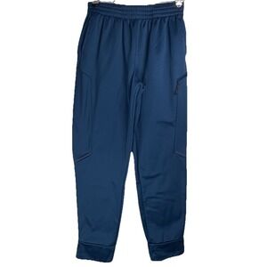 Etonic Men's Sweatpants Joggers Size L Blue Reflectors Running Pockets‎